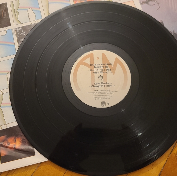 Nazareth Hair of the Dog vintage vinyl GUC - Picture 7 of 9